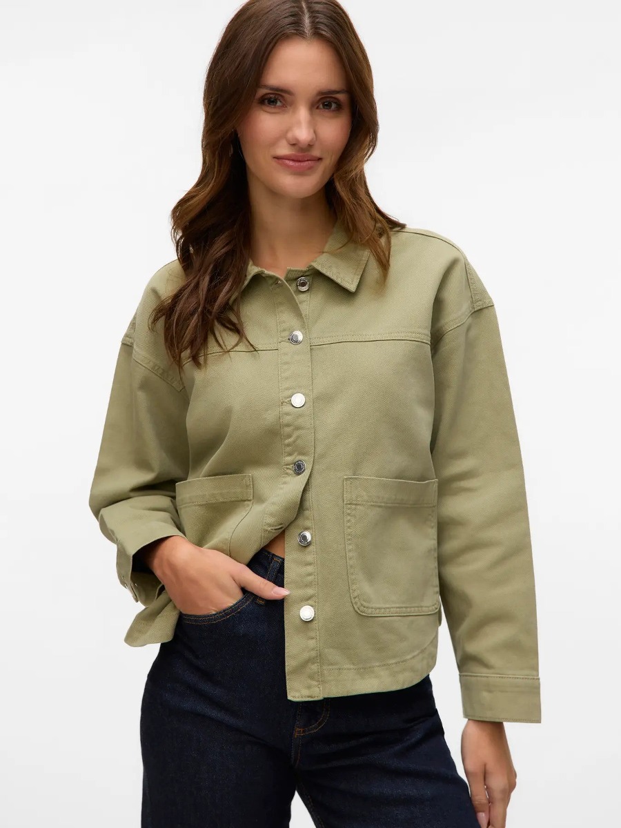 Vero Moda Jachetă Femei din Bumbac Organic