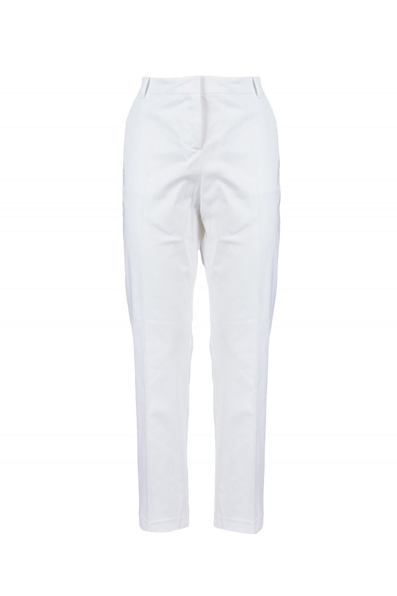 Pantaloni femei Pinko din bumbac cu elastan