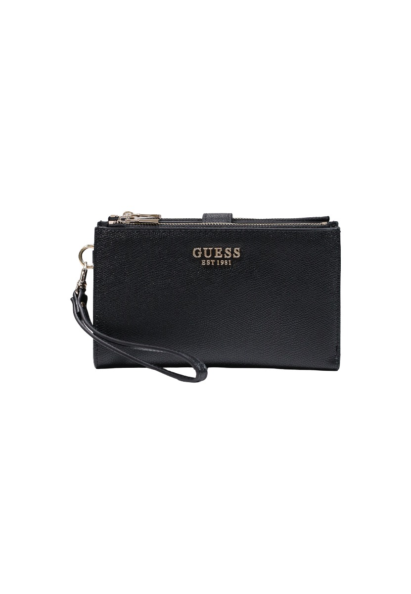 Portofel Guess pentru femei cu fermoar și capse