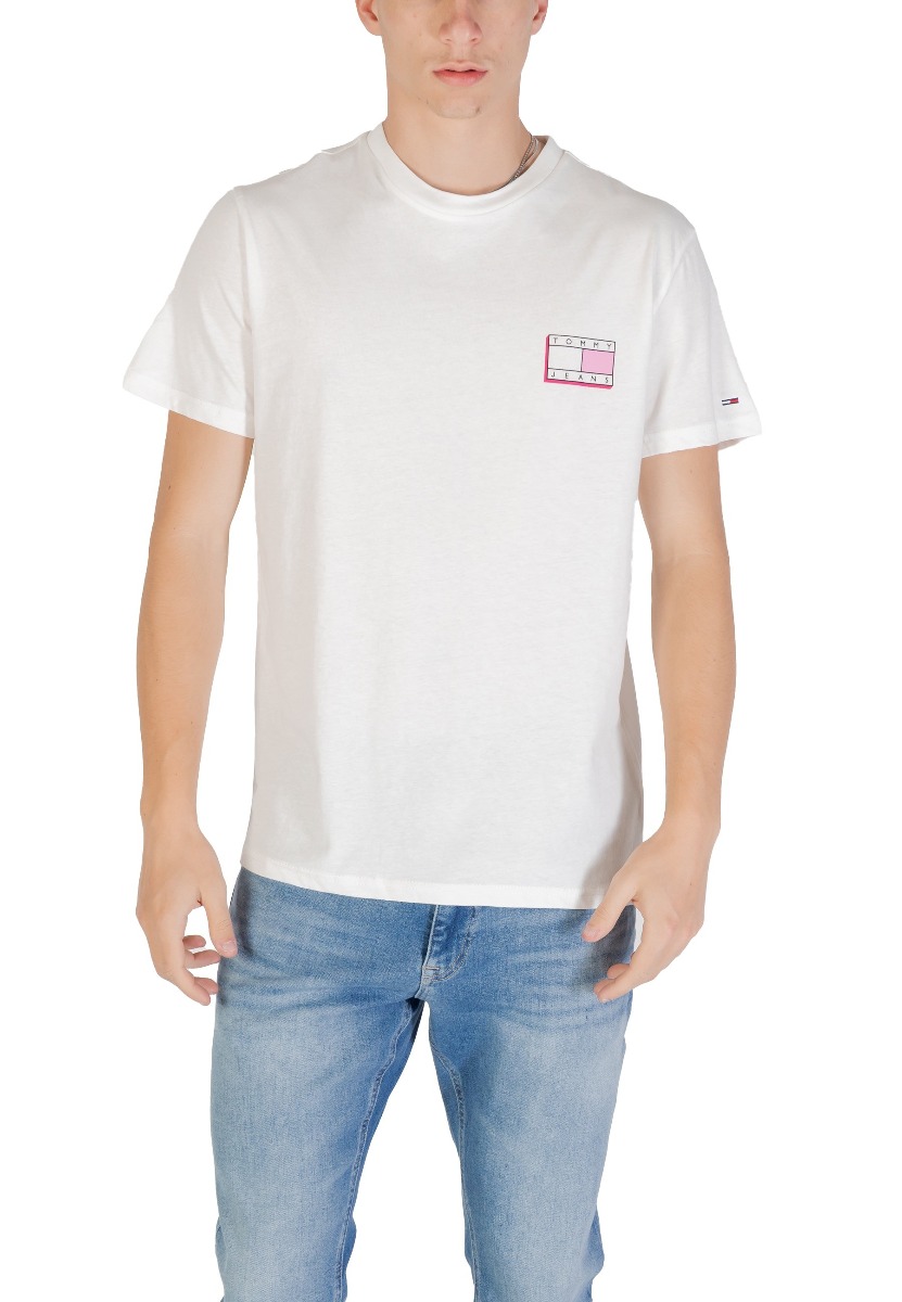 Tricou bărbați Tommy Hilfiger Jeans din bumbac organic