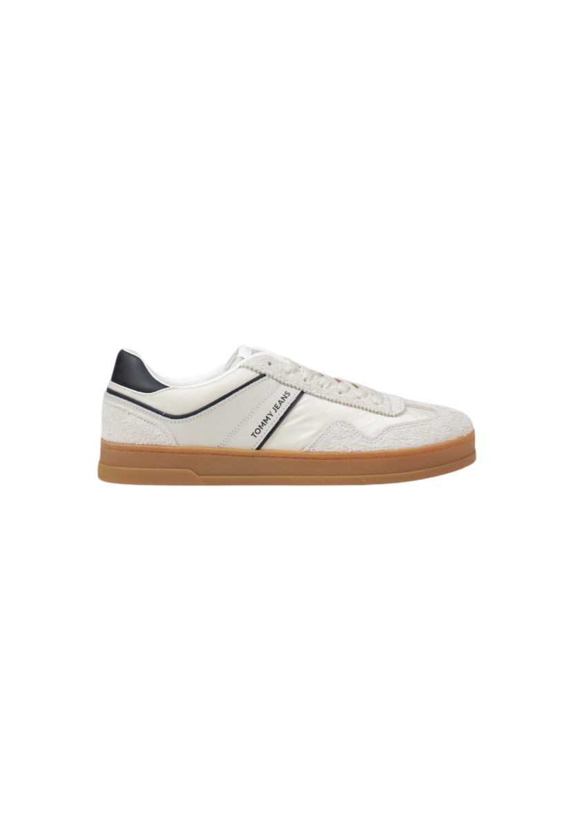 Sneakers bărbați Tommy Hilfiger Jeans din piele naturală