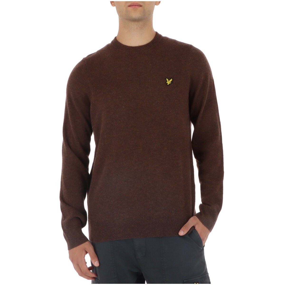 Pulover bărbați Lyle & Scott din lână cu mâneci lungi
