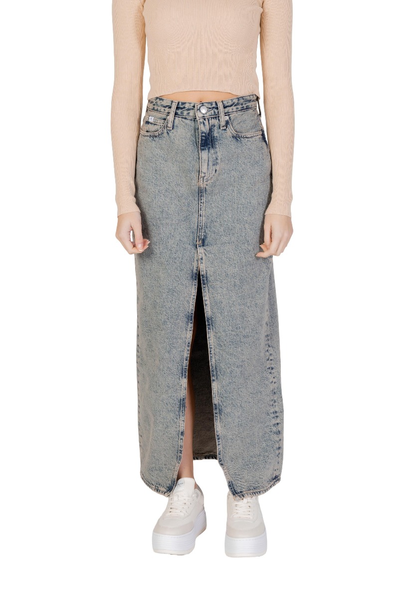 Fustă damă Calvin Klein Jeans din bumbac