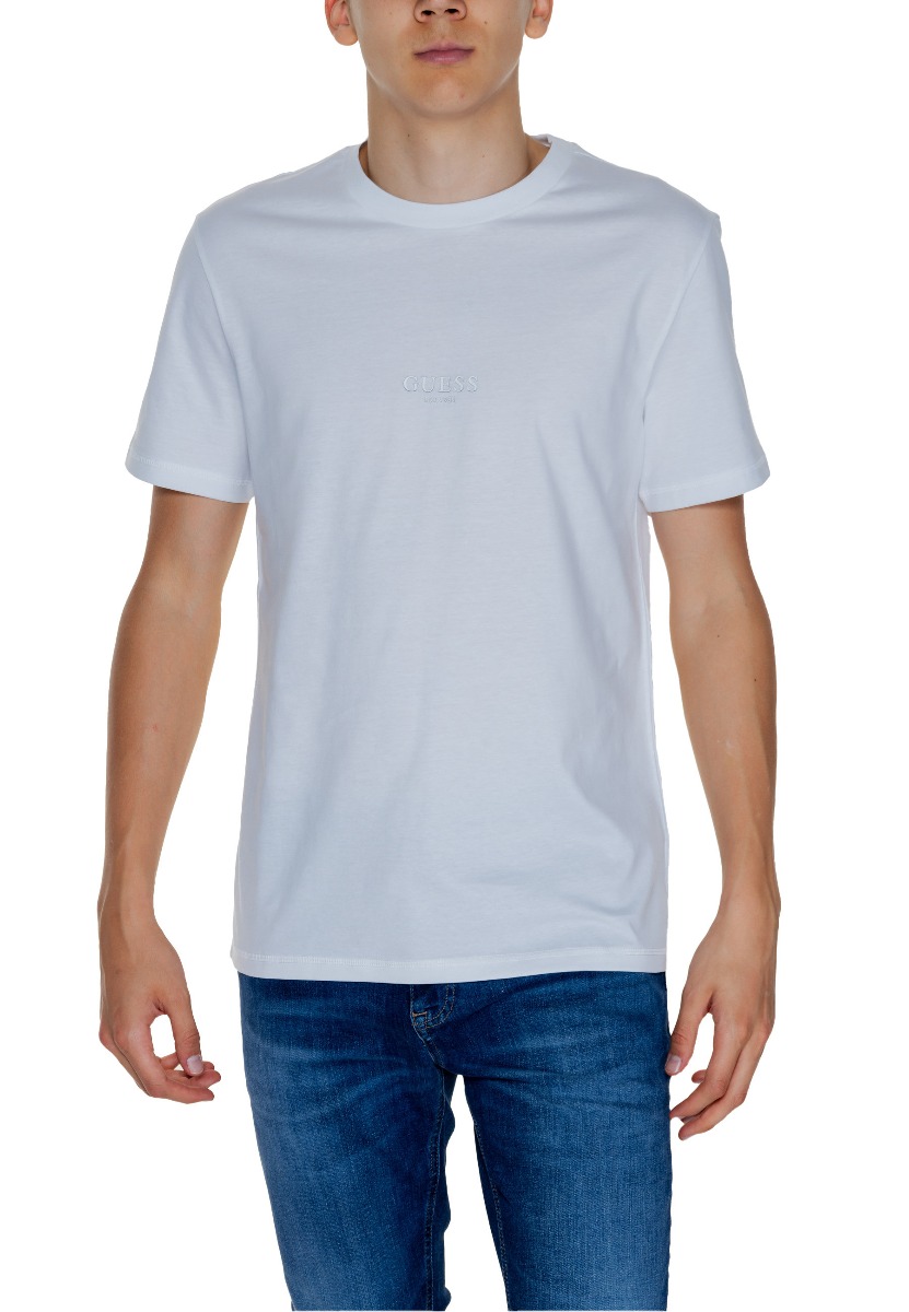 Guess Tricou Bărbați Bumbac