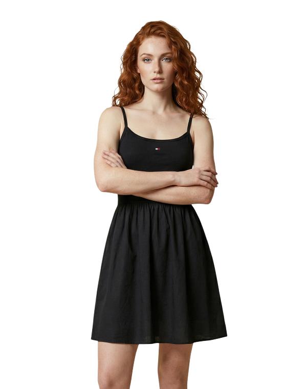 Tommy Hilfiger Jeans Rochie femei din bumbac organic