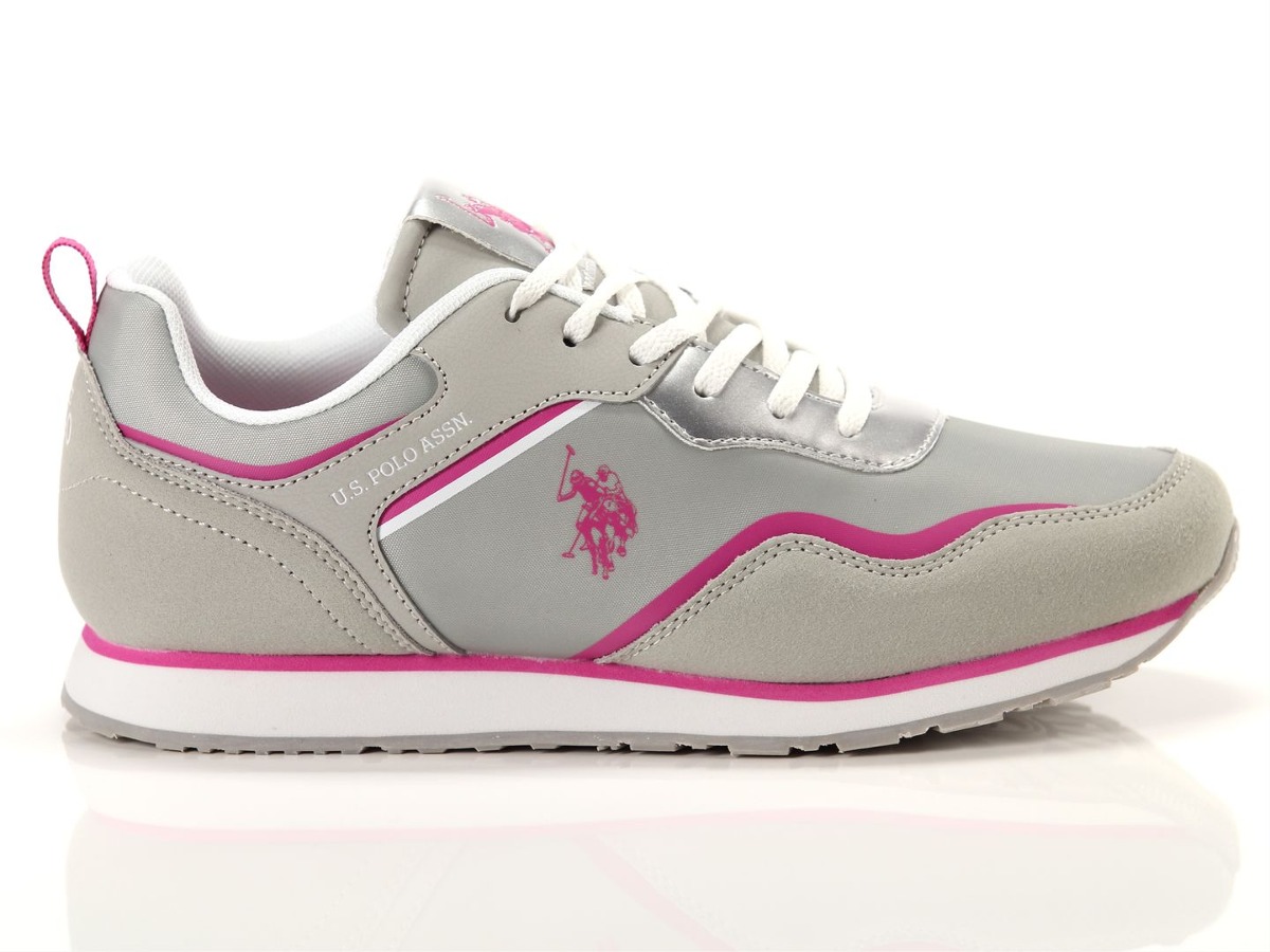 U.S. Polo Assn. Sneakers femei din piele întoarsă