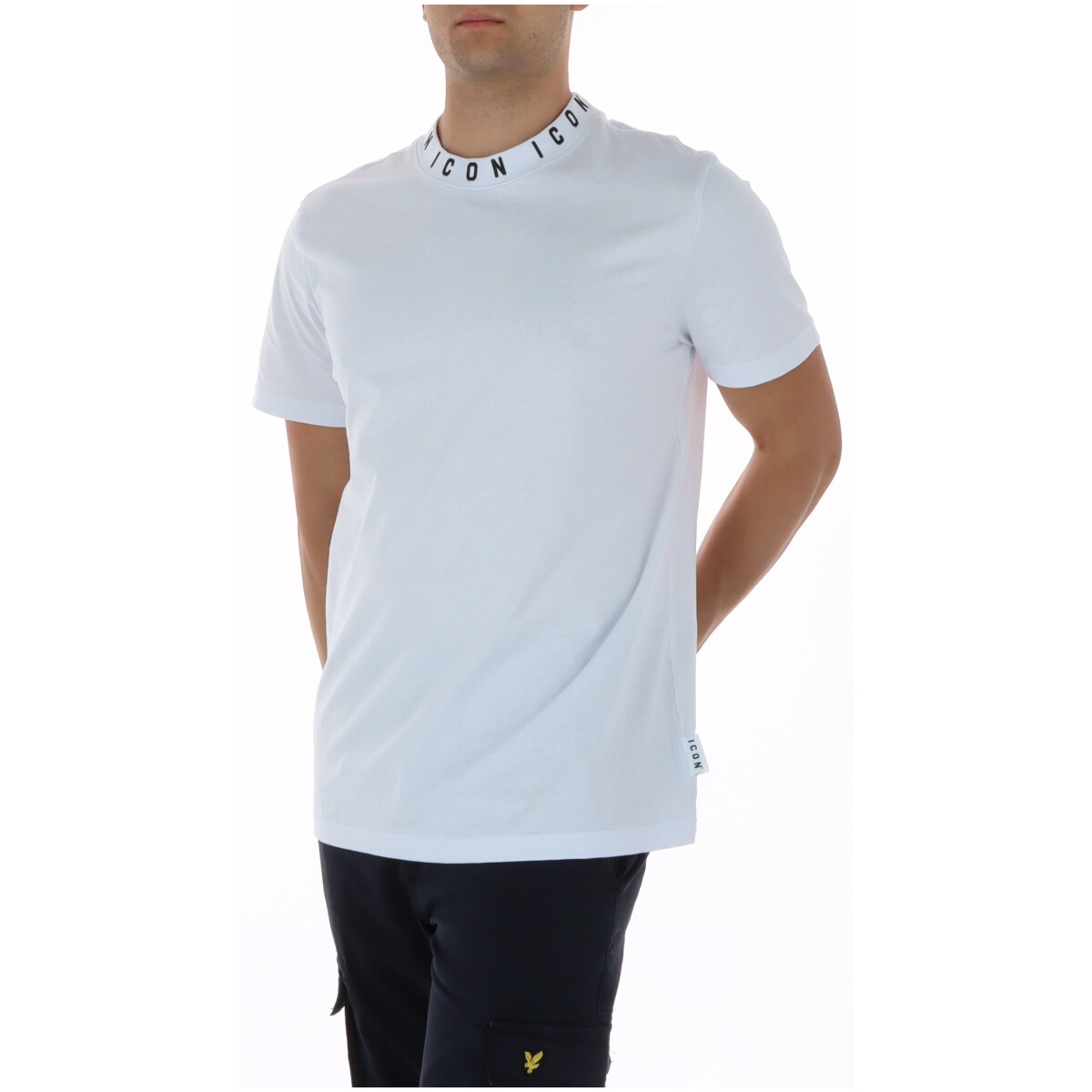 Icon Tricou bărbați din bumbac cu imprimeu