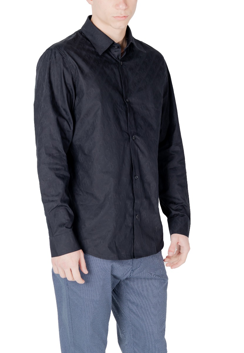 Cămașă bărbați Armani Exchange din bumbac