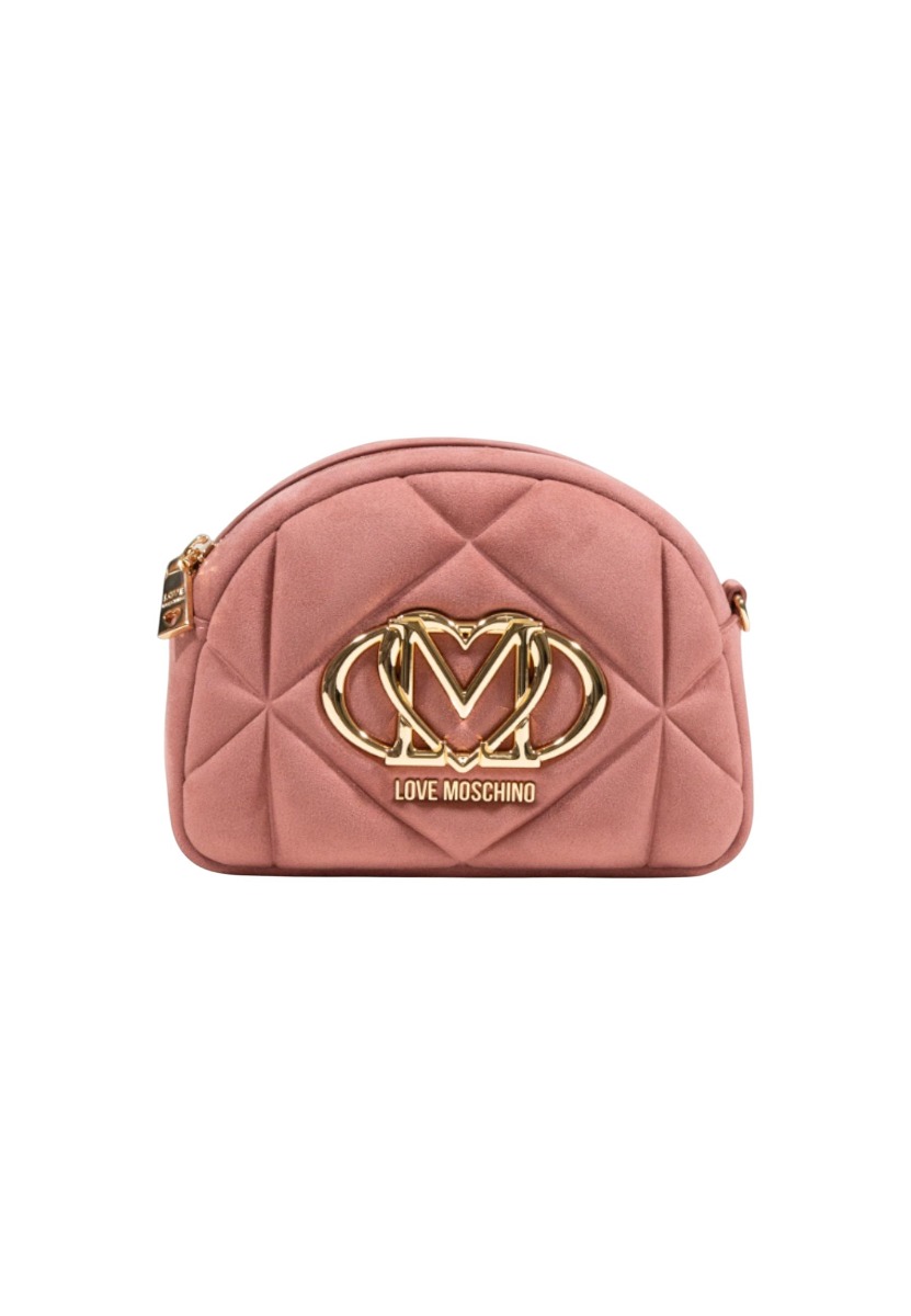 Geantă Love Moschino din piele întoarsă pentru femei