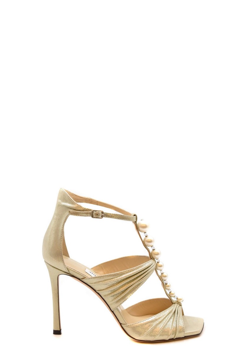 Sandale damă Jimmy Choo din piele naturală