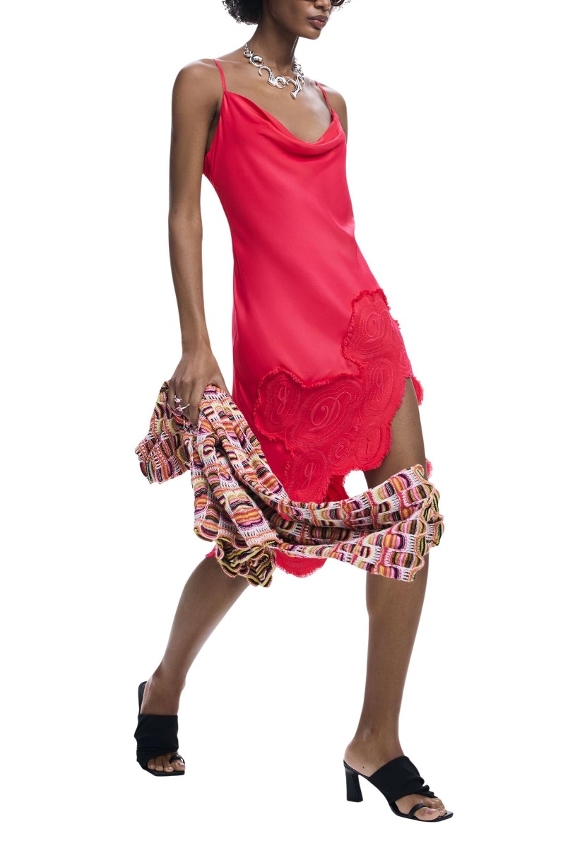 Desigual Rochie Femei fără mâneci din viscoză