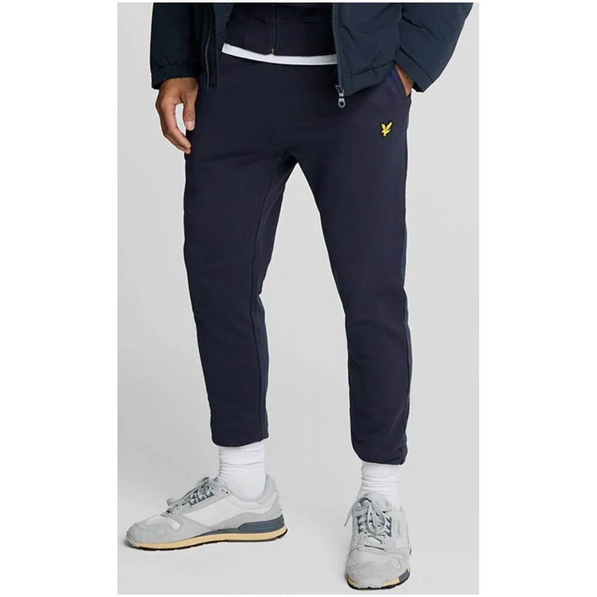 Pantaloni bărbați Lyle & Scott din bumbac