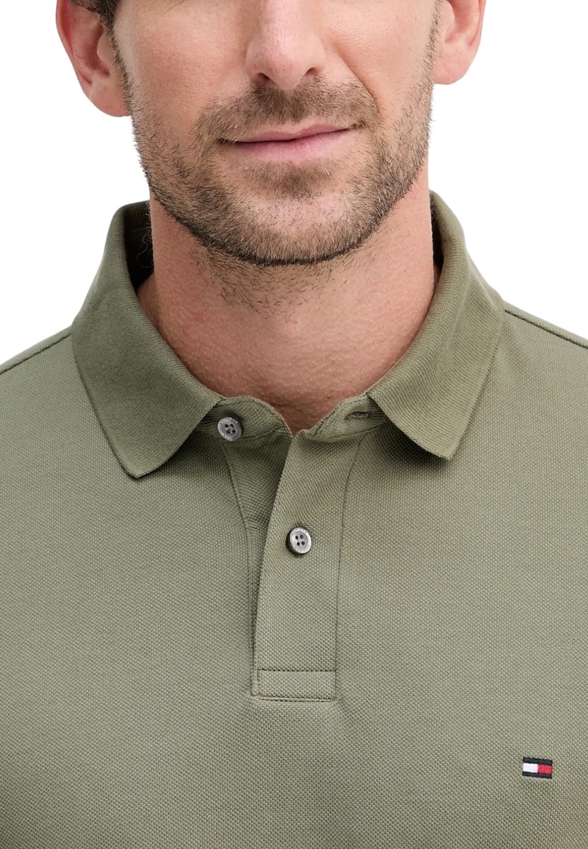 Polo bărbați Tommy Hilfiger din bumbac organic