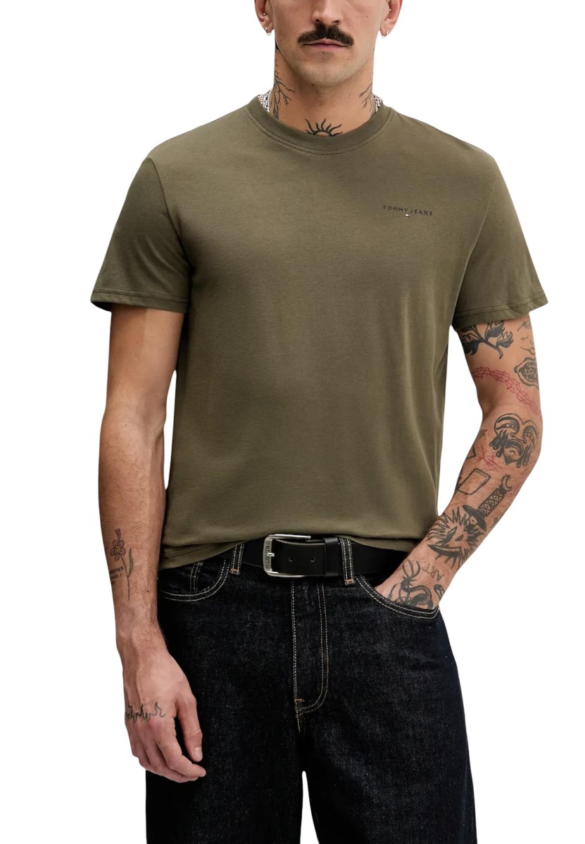Tricou barbat Tommy Hilfiger Jeans din bumbac organic