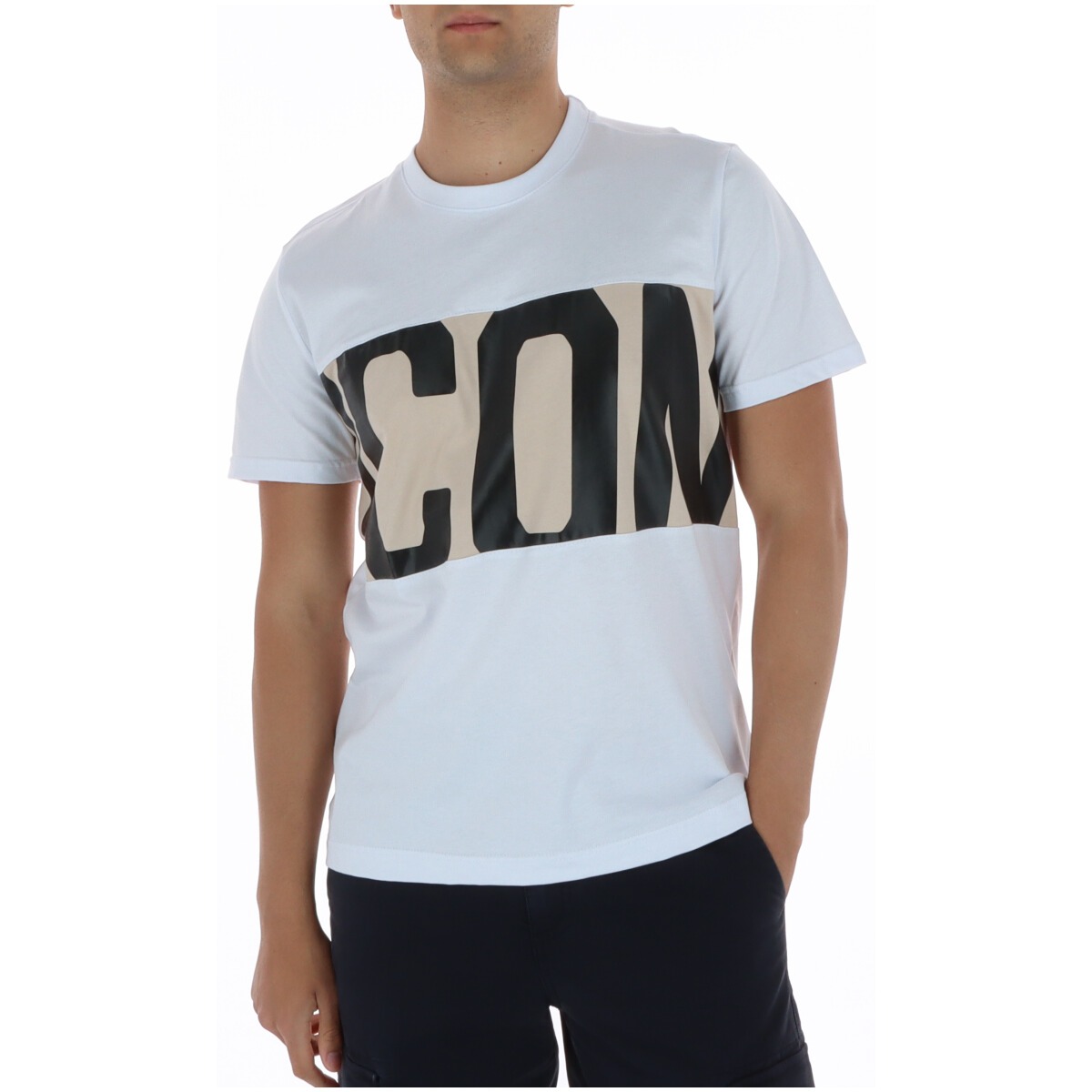 Tricou bărbați Icon din bumbac cu mânecă scurtă