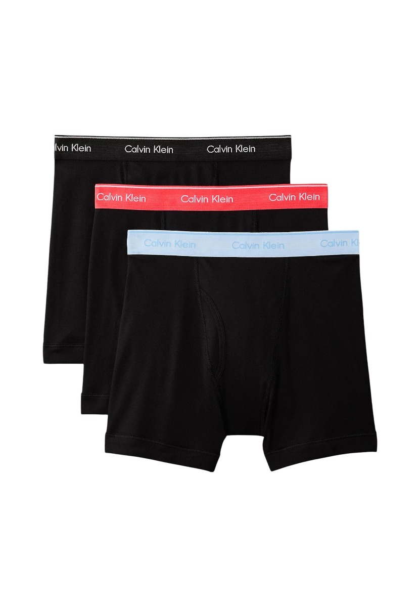Boxeri bărbați 3 pachete din bumbac Calvin Klein Underwear