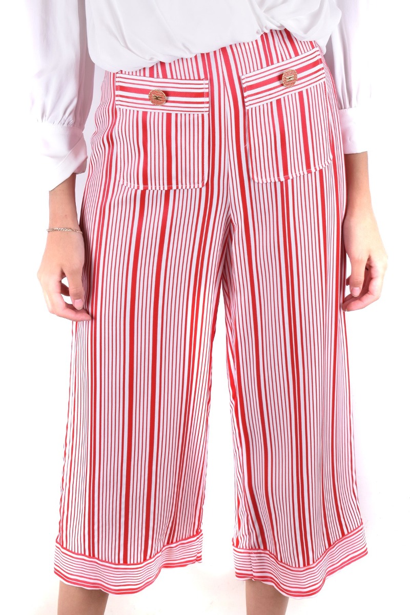 Pantaloni femei Elisabetta Franchi din viscoză