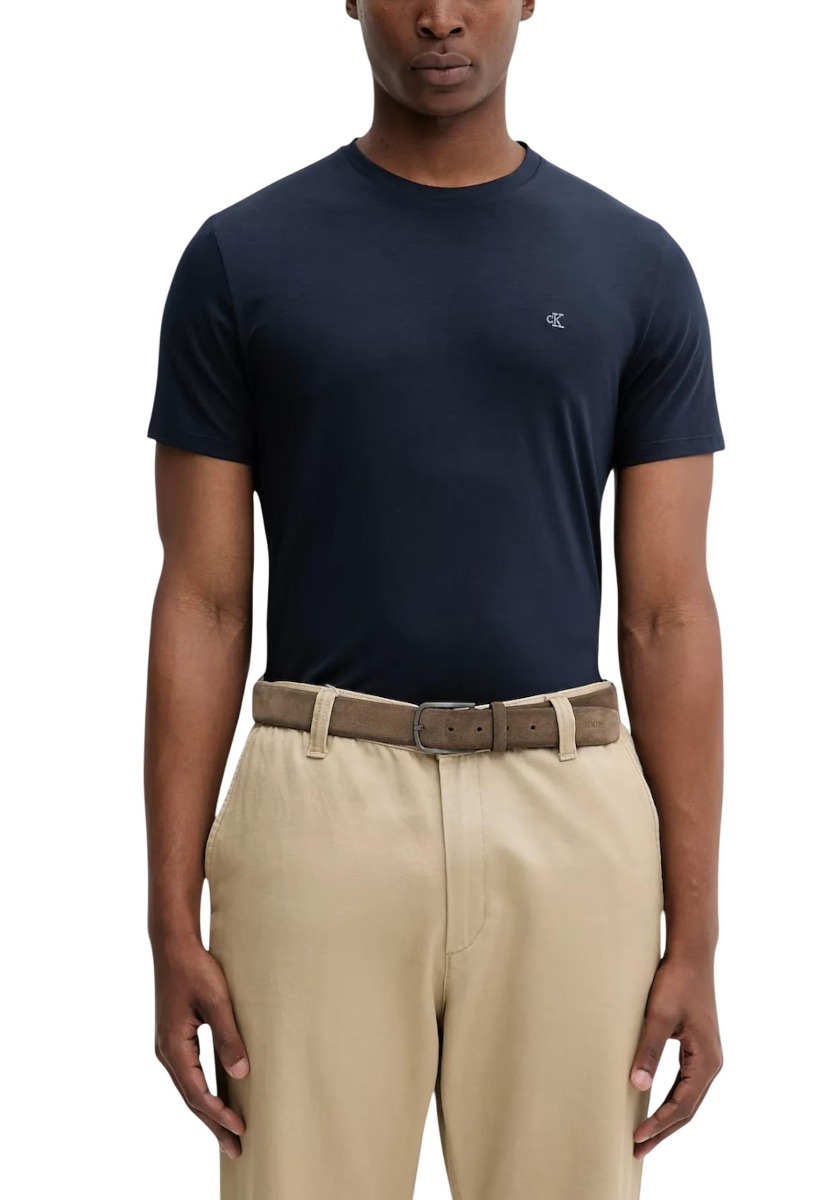 Calvin Klein Tricou bărbați cu mânecă scurtă și decolteu rotund