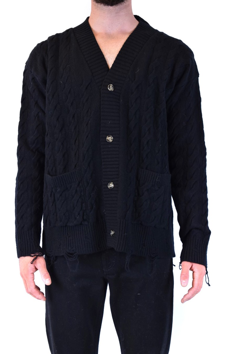 Laneus Cardigan Bărbați din Lână și Cașmir
