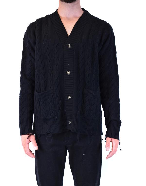 Laneus Cardigan Bărbați din Lână și Cașmir