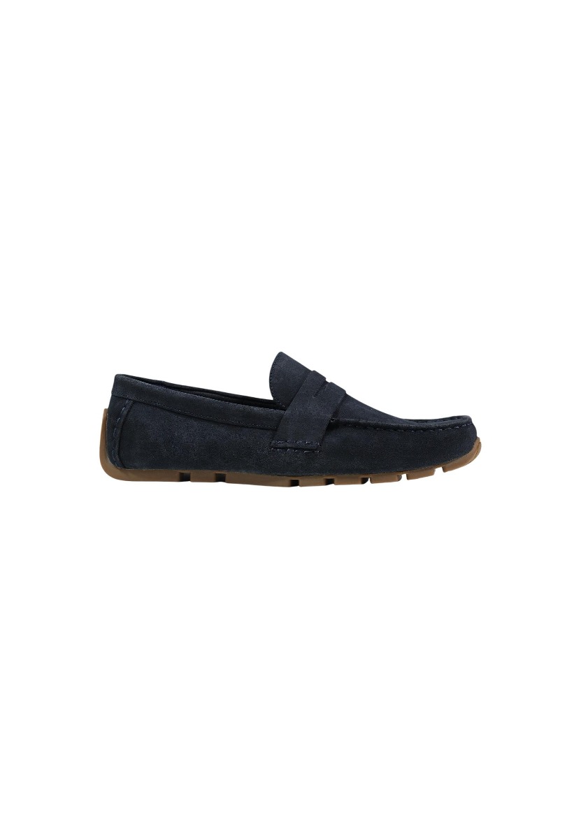 Mocasini bărbătești din piele întoarsă Clarks