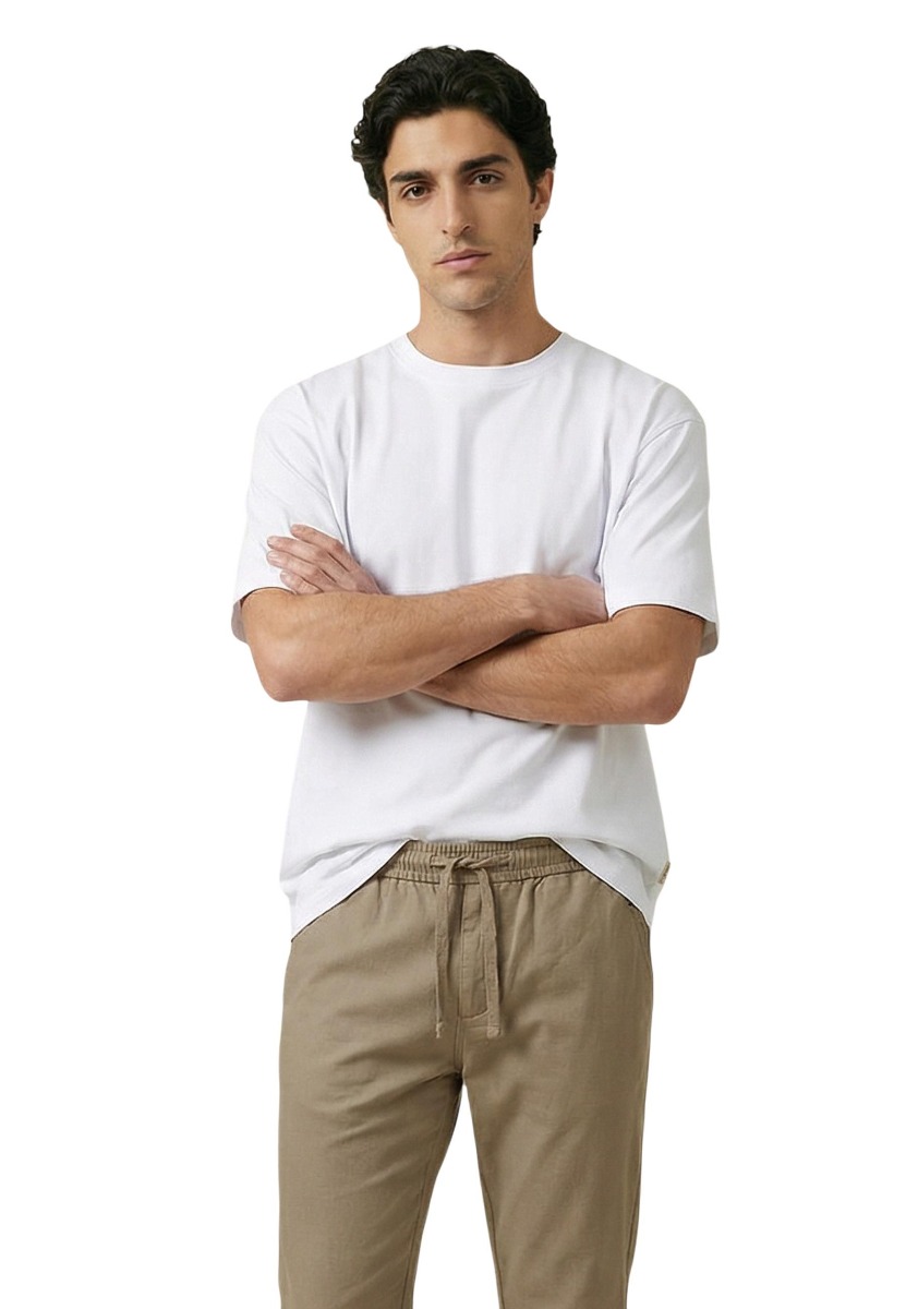 Tricou bărbați Gianni Lupo cu mâneci scurte și decolteu rotund