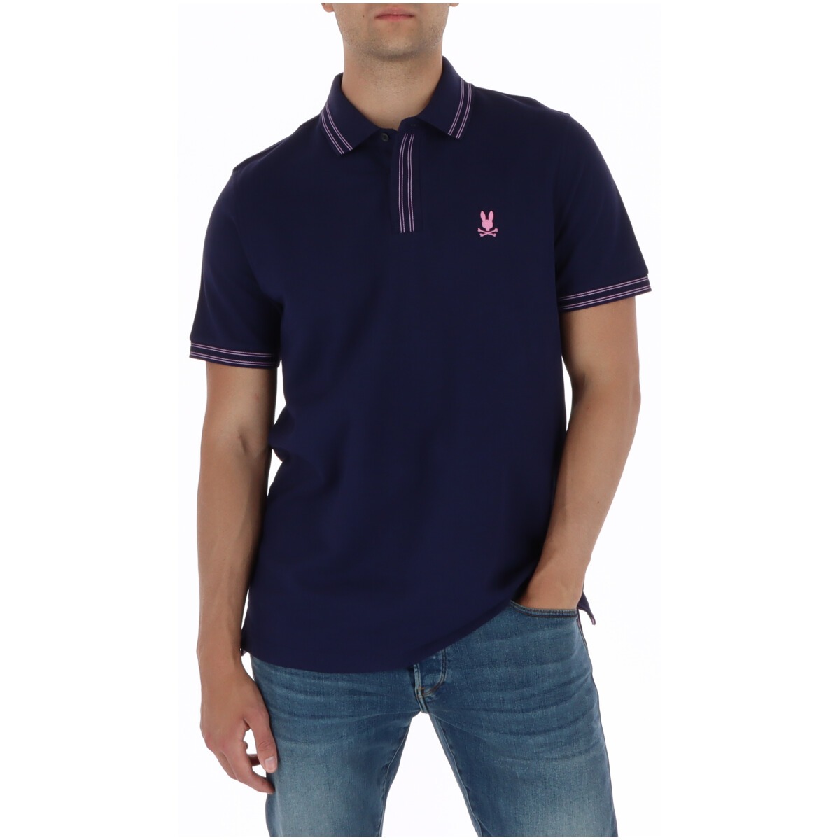 Polo bărbați Psycho Bunny din bumbac